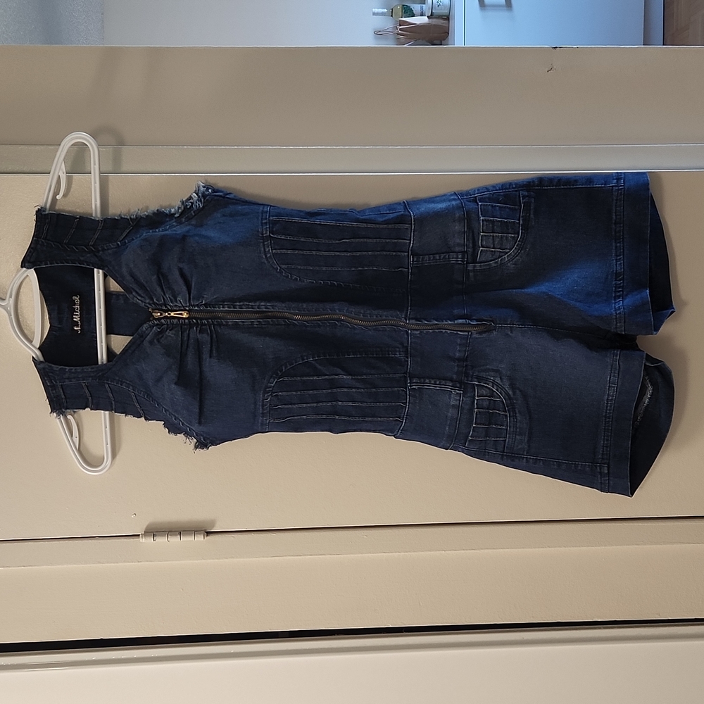 Denim Romper